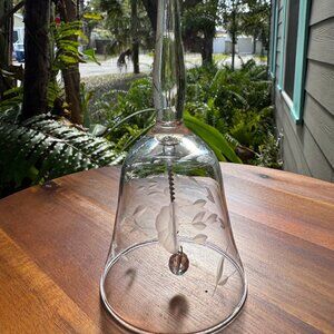Vintage Princess House Heritage Crystal Bell